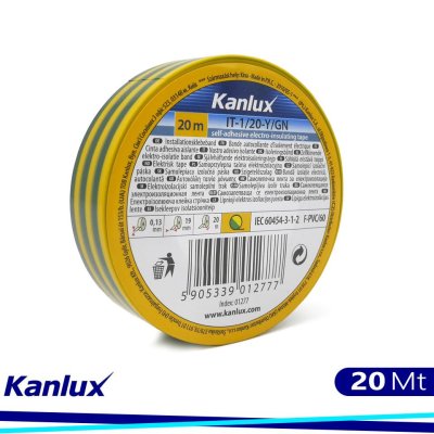 NASTRO ADESIVO ISOLANTE IT-1/20-Y/GN - KANLUX