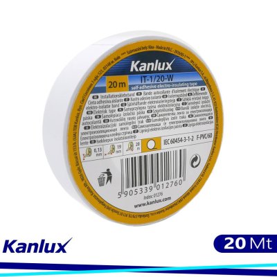 NASTRO ADESIVO ISOLANTE IT-1/20-W - KANLUX