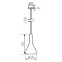 LAMPADA A SOSPENSIONE ETISSA D20 GR - KANLUX
