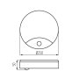 PLAFONIERA LED SANSO LED 15W-NW-SE - KANLUX