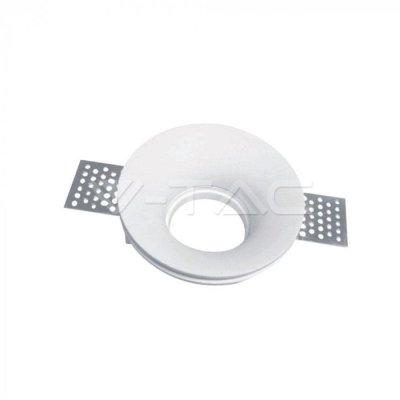 GU10 FITTING ROTONDO CORPO BIANCO WHITE