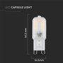 LED LAMPADINA SAMSUNG CHIP - G9 2.5W PLASTICA 3000K