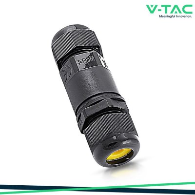 IMPERMEABILE NERA  SCATOLA DI DERIVAZIONE CON TERMINALI  5-9MM IP68