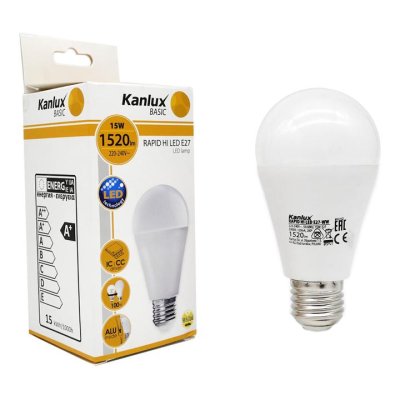LAMPADINA A LED 15W E27 4000K  100L/W