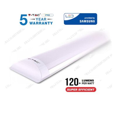 10W LED GRILL FITTING SAMSUNG CHIP 30CM 120LM/WATT 6400K