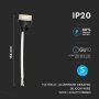 GU10 LAMP HOLDER WITH PVC CABLE 5PCS PACK