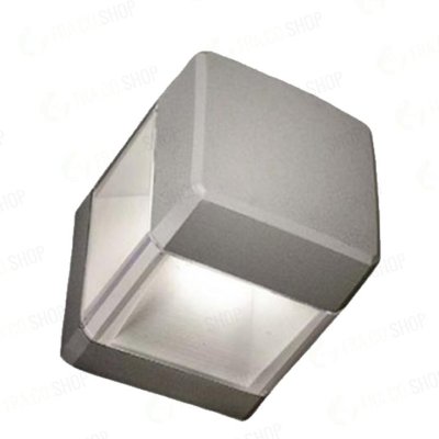 ELISA WALL GRIGIO 10W LED GX53 4000K 800LM