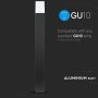 GU10 GARDEN FLOOR LAMP CORPO NERO IN ALLUMINIO QUADRATO 80X80X800MM IP54
