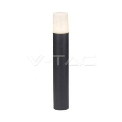GU10 GARDEN FLOOR LAMP CORPO NERO IN ALLUMINIO ROTONDO 80X80X500MM IP54