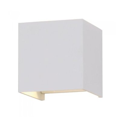 12W LED WALL LAMP WITH BRIDGELUX CHIP BIANCO 3000K QUADRATO