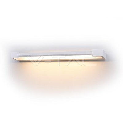 18W LED WALL LAMP CORPO BIANCO IP44 3000K