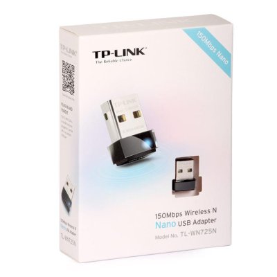 TL-WN725N ADATTATORE NANO     WIRELESS USB 150MBPS TP-LINK