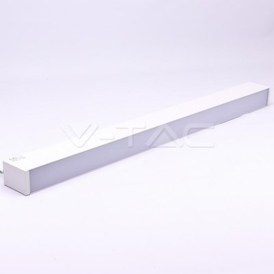 LUCE LINEARE LED UP DOWN SAMSUNG CHIP - 60W SOSPENSIONE CORPO BIANCO 4000K