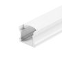 PROFILO IN ALLUMINIO 2M 17.2 X 15.5 MM WHITE HOUSING