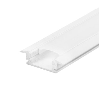 PROFILO IN ALLUMINIO 2M 24.7 X 7 MM WHITE HOUSING