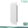 3W LED PANNELLO DA INCASSO QUADRATO 3000K