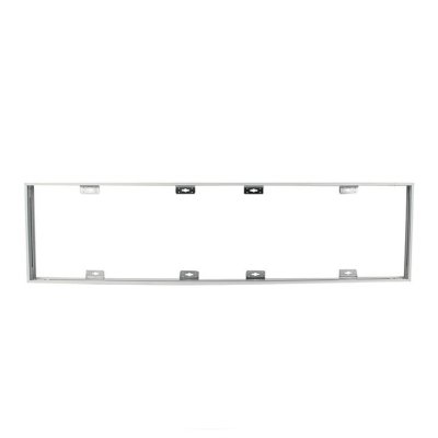 CORNICE IN ALLUMINIO 300 X 1200 SCREW FIXED WHITE