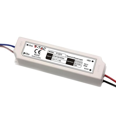 ALIMENTATORE PER STRISCE LED 100W 24V METALLOLO IP65