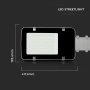 LED ARMATURA STRADALE SAMSUNG CHIP A++ 5 ANNI WARRANTY - 30W CORPO GRIGGIO 4000K