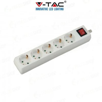 5 WAYS SOCKET WITH SWITCH CABLE 5M