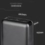 20000MAH BATTERIA ESTERNA PORTATILE NERA
