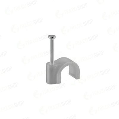 GRAFFETTE FERMACAVO 3/4MM CONF.100PZ