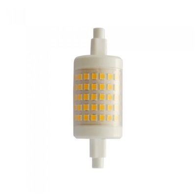LED LAMPADINA 7W R7S 78 MM PLASTICA 3000K