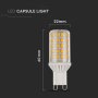 LED LAMPADINA - 5W G9 PLASTICA 4000K DIMMERABILE