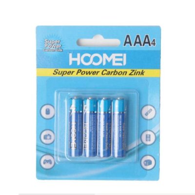 BATTERIE ZINCO CARBONE AA4 HOOMEI ELETTRODOMESTICI