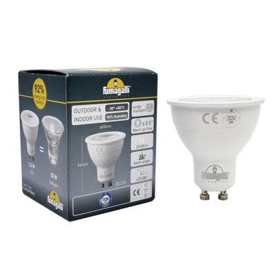 LAMPADINA GU10 3,5W LED 2700K-4000K 350LM FUMAGALLI