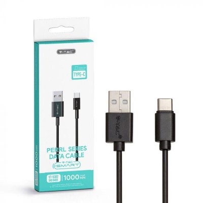 1M. TYPE C USB CAVO NERO - PEARL SERIES