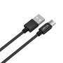 1M. TYPE C USB CAVO NERO - PLATINUM SERIES