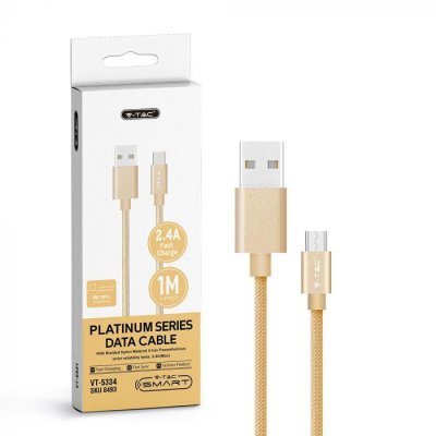 1M. TYPE C USB CAVO COLORE ORO - PLATINUM SERIES