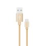 1M. TYPE C USB CAVO COLORE ORO - PLATINUM SERIES