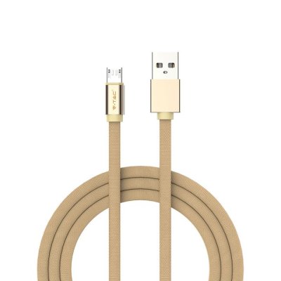 1M. MICRO USB CAVO COLORE ORO - RUBY SERIES