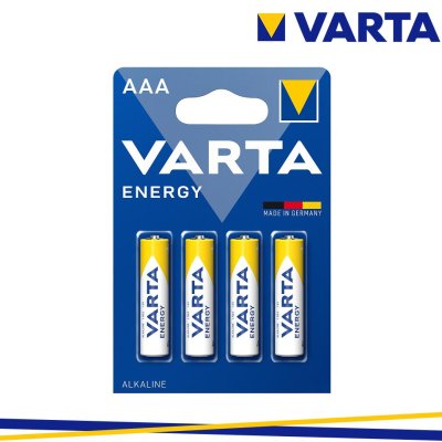 LR03 AAA MINI STILO BLISTER 4PZ BATTERIE ALCALIN VARTA ENERG