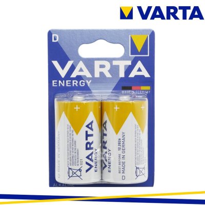 LR20 BLISTER 2PZ TORCIA BATTERIE ALCALINE VARTA ENERGY