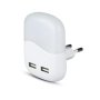 LED SEGNAPASSO NOTTURNOT USB QUADRATO 4000K