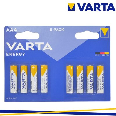 LR03 AAA MINI STILO BLISTER 8PZ VARTA BATTERIE ALCALINE