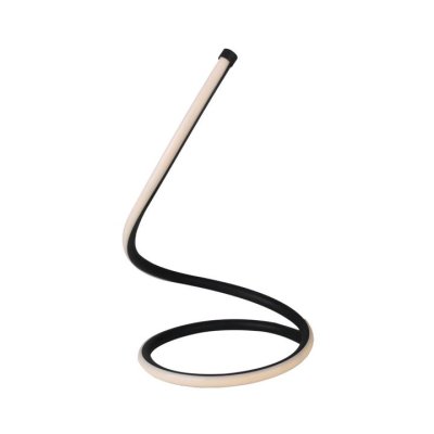 17W LAMPADA DA TAVOLO A LED DI DESIGN CON CAVO EU + INTERRUTTORE NERA 3000K