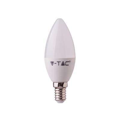 LED LAMPADINA 4.5W E14 CANDLE SMART RGB, CORPO BIANCO, LUCE BIANCO CALDO