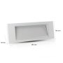 3.8W LED LAMPADA LED EMERGENZA  6000K IP20