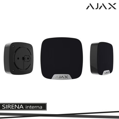 HOMESIREN SIRENA INTERNA NERO