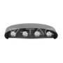 8W LED APPLIQUE DA PARETE SU & GI   SABBIA NERA IP54 4000K