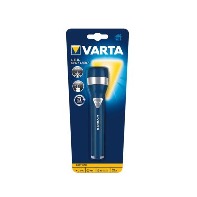TORCIA VARTA SPOT LED LIGHT BLU 10LM 2AA