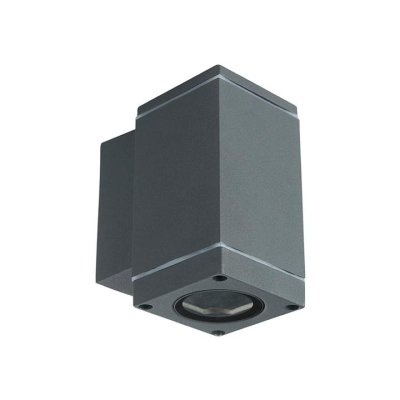 APPLIQUE GU10 NERO BIANCO VERSO IL BASSO