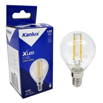 LAMPADINA LED XLED G45 E14 4,5W-WW - KANLUX