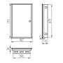 QUADRO DI DISTRIBUZIONE IN METALLO KP-DB-I-MF-418 - KANLUX