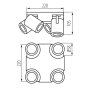 LAMPADA DA PARETE-SOFFITTO LAURIN EL-4O B - KANLUX