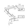 LAMPADA DA SCRIVANIA LED HERON LED W - KANLUX